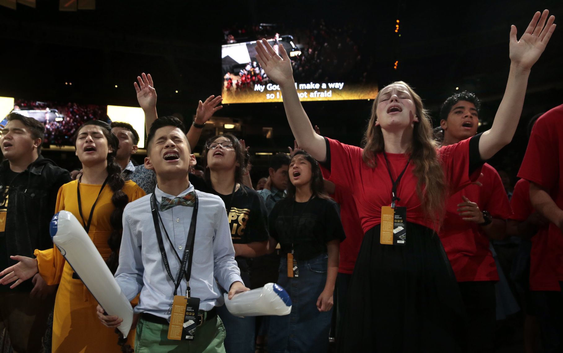 Pentecostal youth ministry convention draws thousands downtown